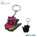 Commerce de gros Custom Made UK Flag Factor PVC Keychain